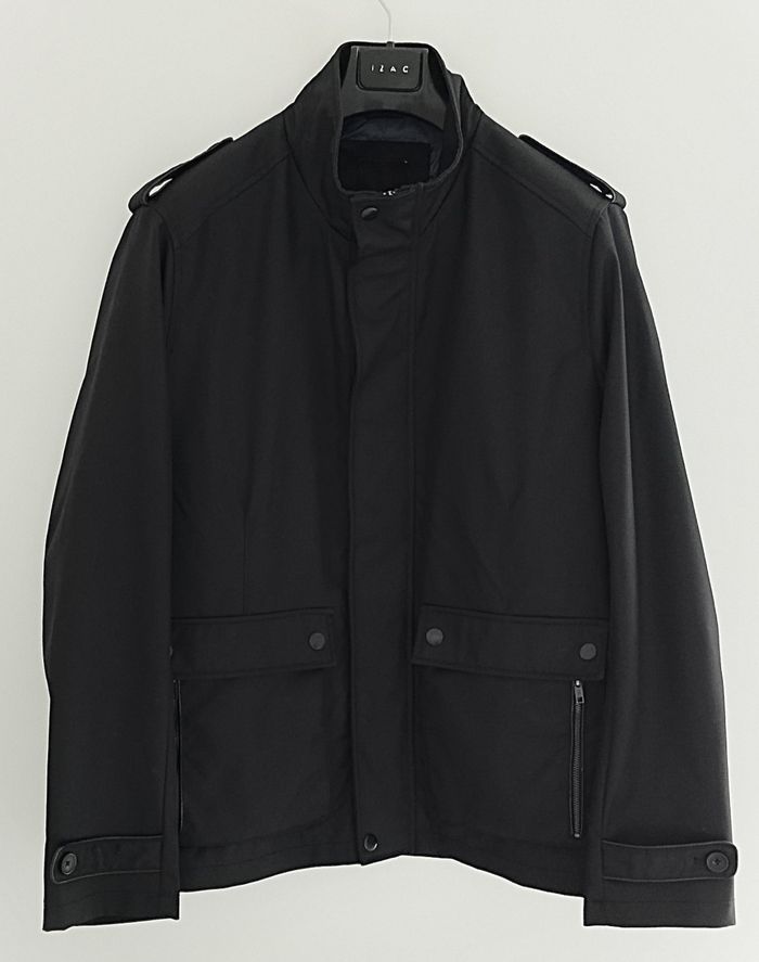 Parka imperméable noire Brice