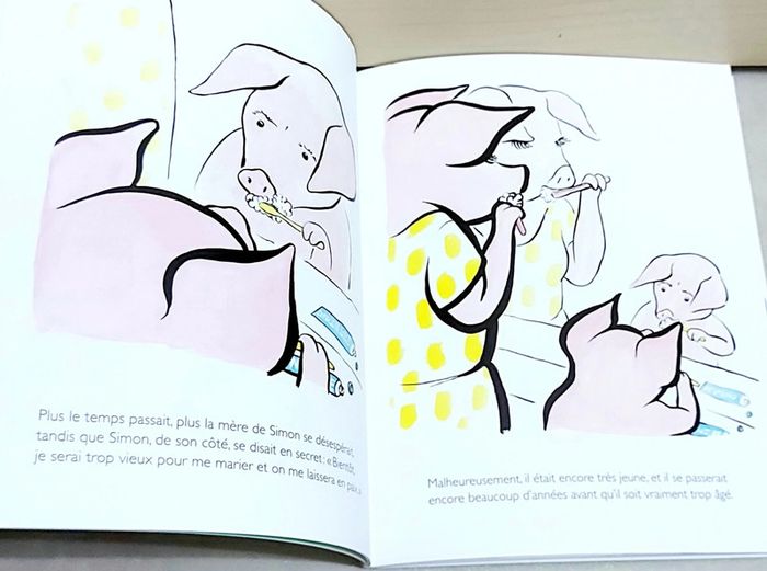 🌺 Livre (école des loisirs) : Le mariage de Simon - photo numéro 2