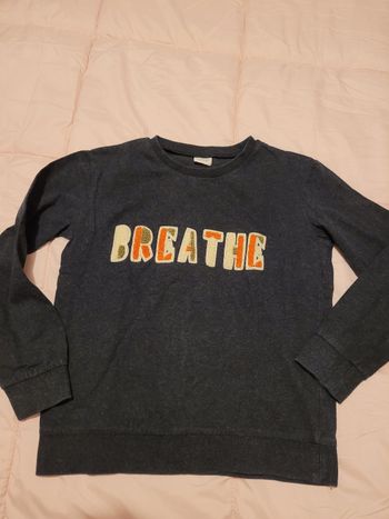 pull fin bleu marine tao 10ans (4e)