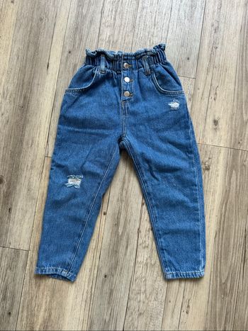 Pantalon jeans ballon 3/4 ans fille Zara