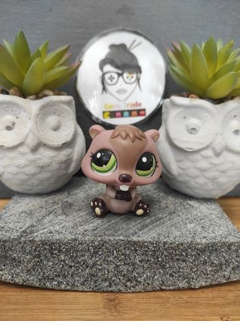My Littlest Petshop Pet Shop LPS Castor Beaver 1108 #geektradelpscastor