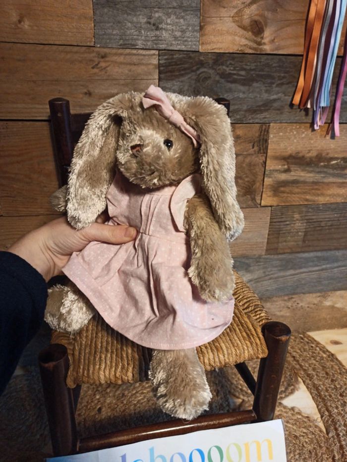 peluche lapin famiflora tbe - photo numéro 5