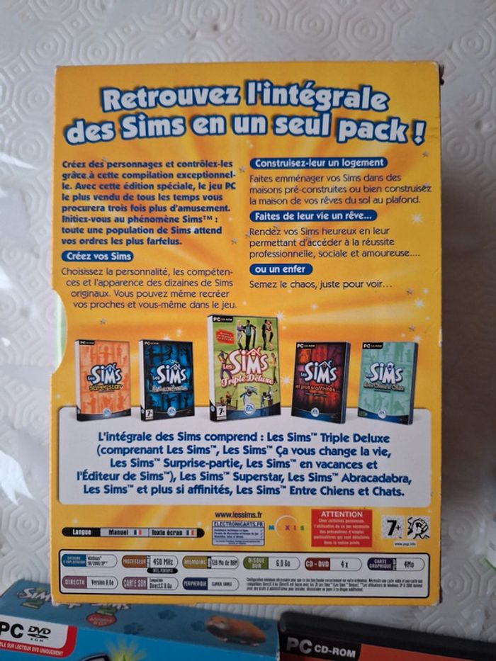 Coffret Les sims l'intégrale - photo numéro 2