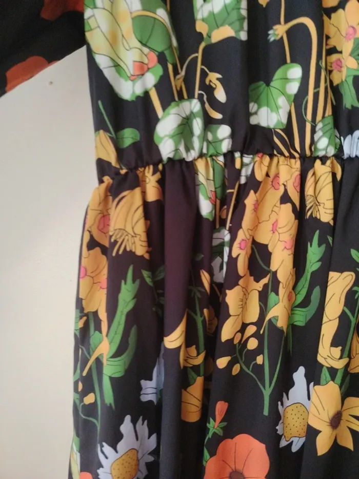Très belle robe automne taille 44 - photo numéro 5