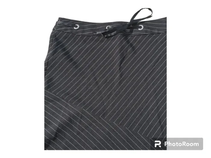Jupe asymétrique rayée kiabi taille 42 - photo numéro 2