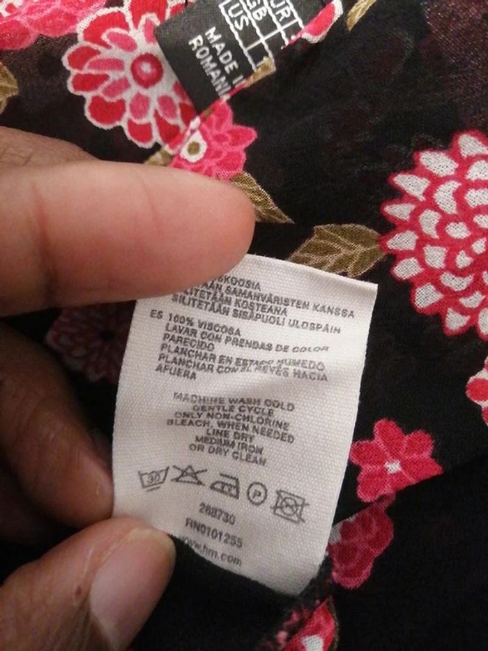 autre haut et t-shirt H&M multicolore taille L - photo numéro 5