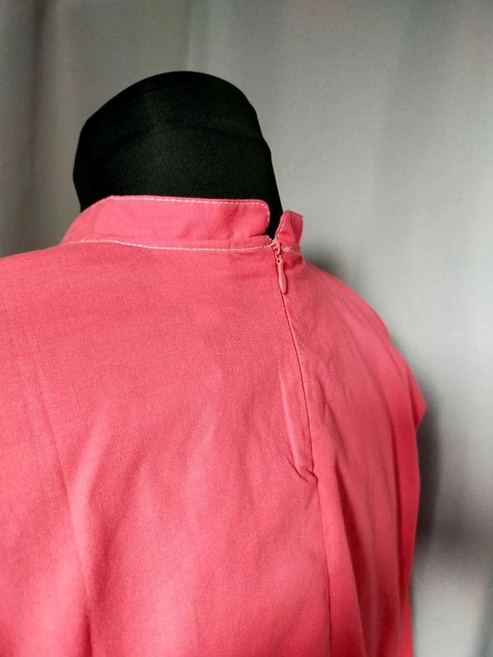 Blouse rose col lavallière – Karl Marc John (XS/S) - photo numéro 8