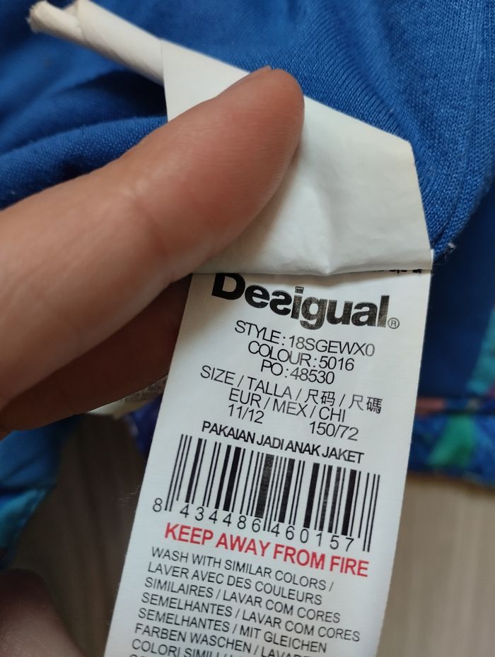 Veste Desigual mi saison fillette 💖 - photo numéro 7