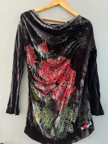 Haut desigual en L