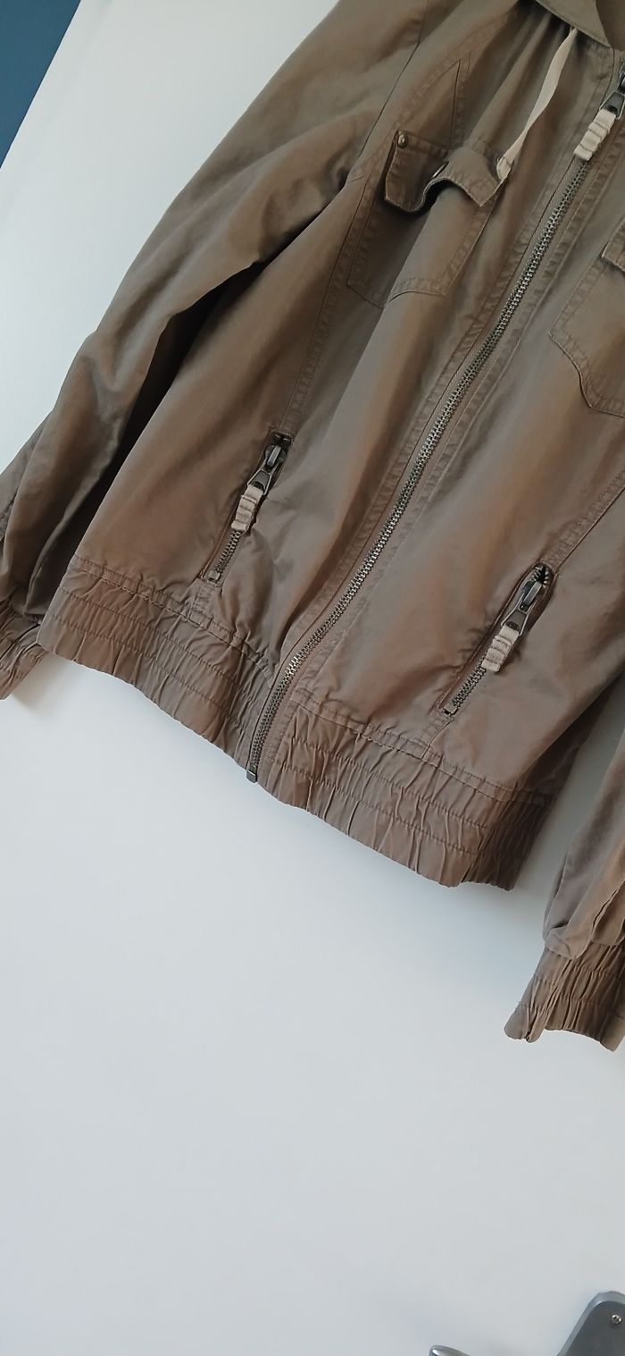 Veste mi-saison saison à capuche femme M - photo numéro 3