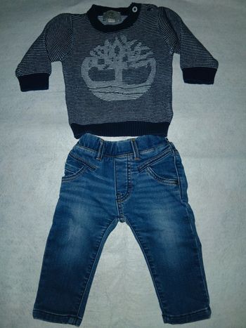 Ensemble timberland 6 mois boy