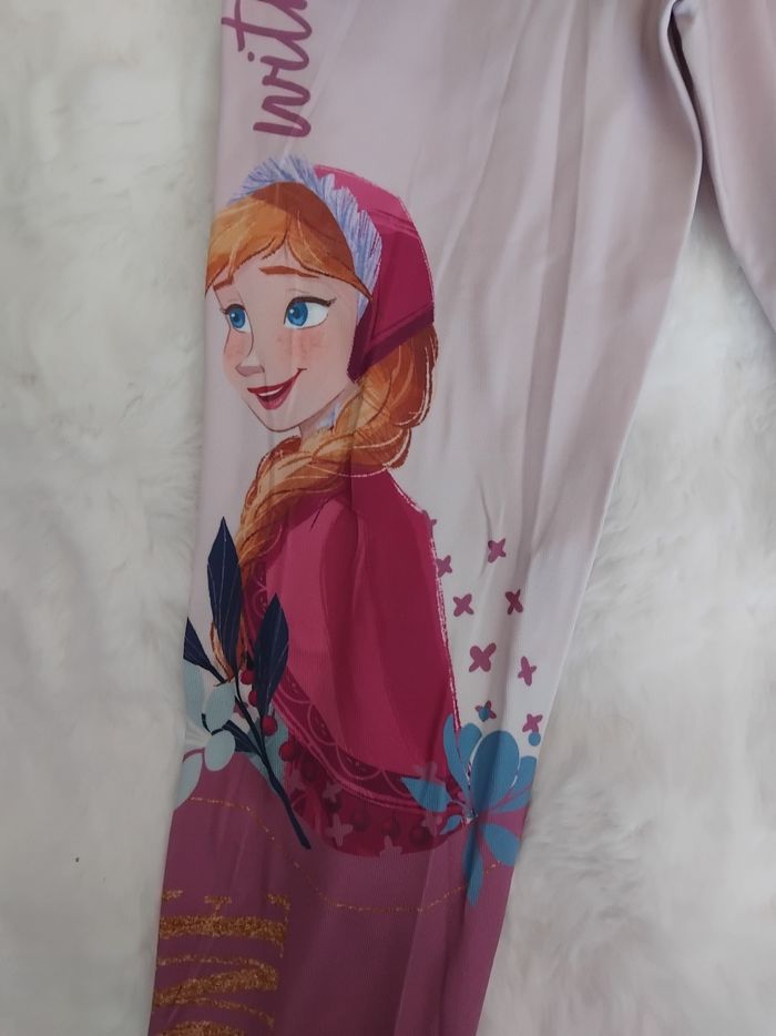 Legging Reine des neiges Disney neuf Taille 7/8 ans - photo numéro 3