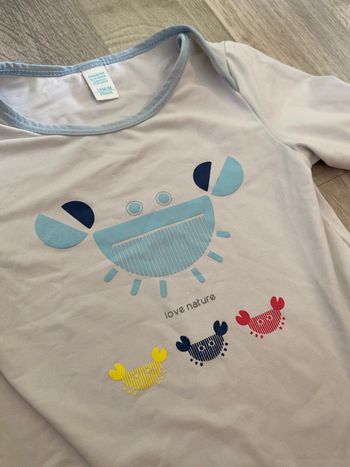 Tee shirt UV 18 mois