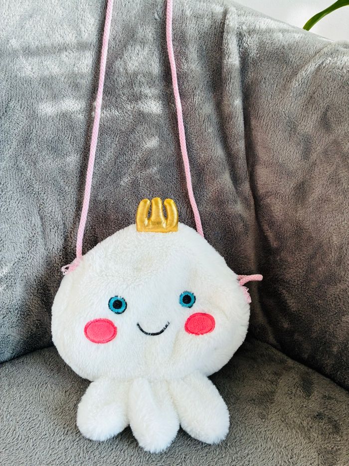 Sac bandoulière pieuvre fille