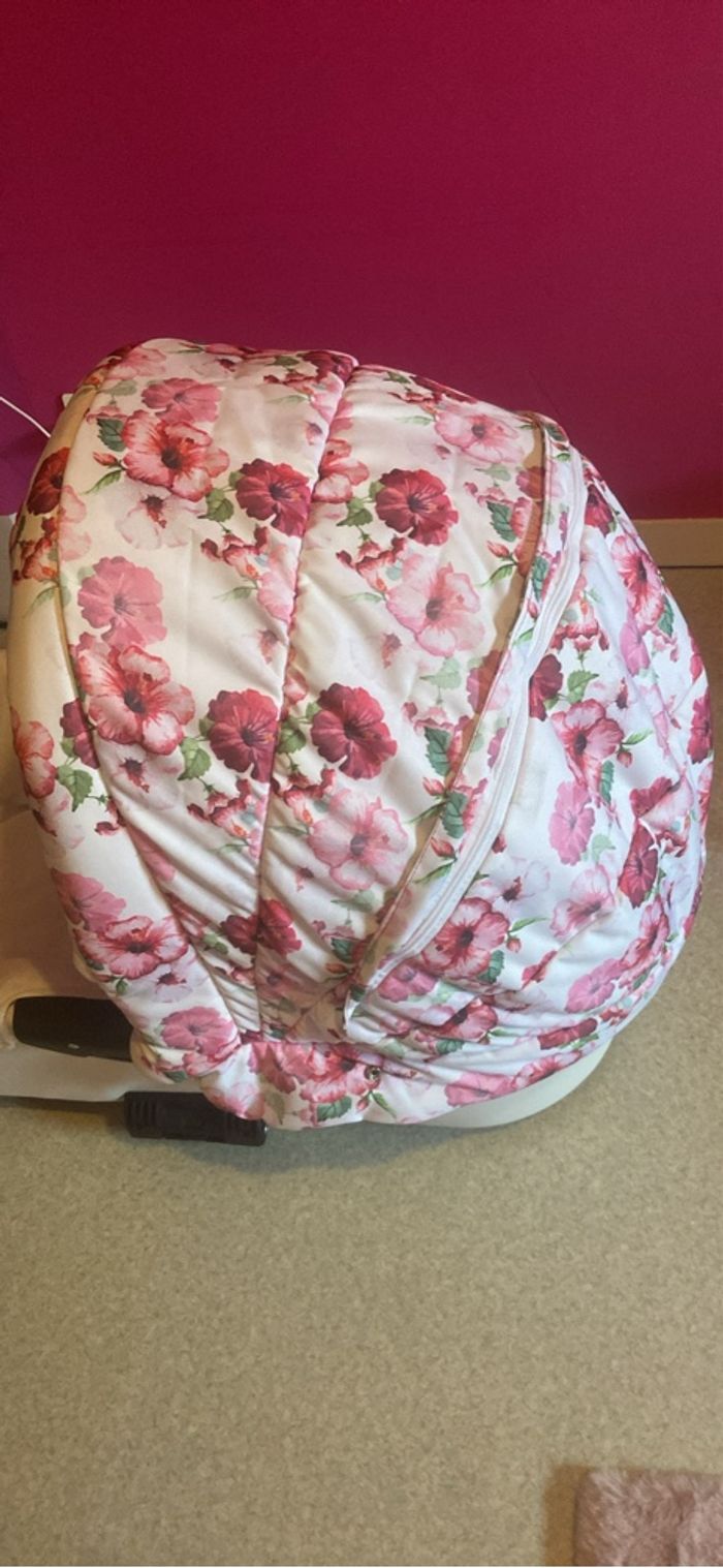 Couffin bébé à fleur - photo numéro 2