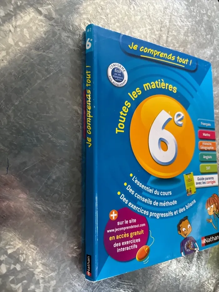 Livre toutes les matières sixième - photo numéro 2