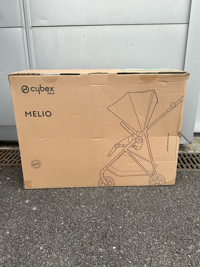 Poussette melio 4 fog grey cybex neuve sous carton - photo numéro 5