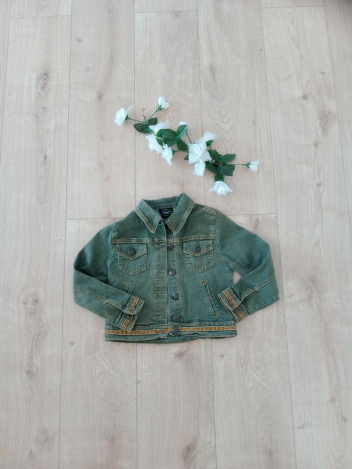 Veste fille 6 ans Jean vert c85