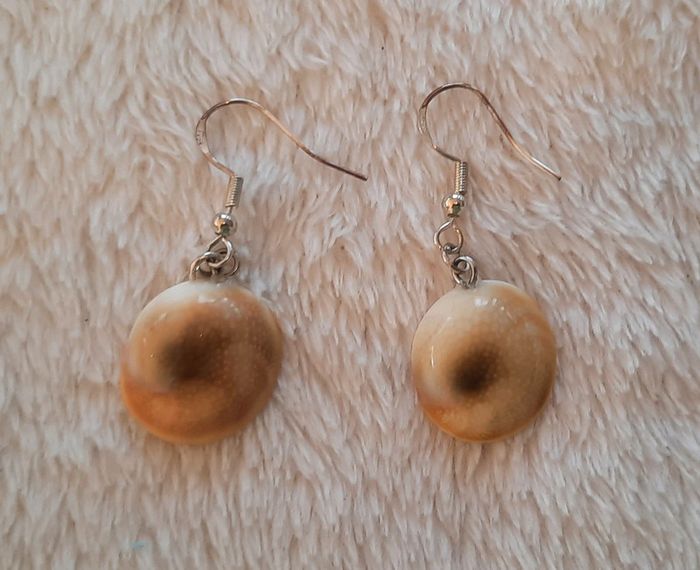 Boucle d'oreilles oeil de sainte Lucie Corse - photo numéro 2