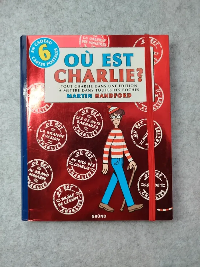 Livre Où est Charlie Petit format, rassemble tout les livres charlie