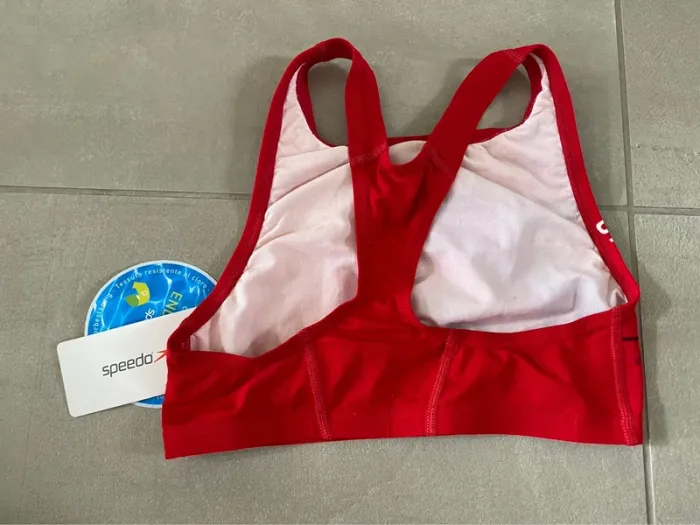Maillot brassière rouge - photo numéro 2