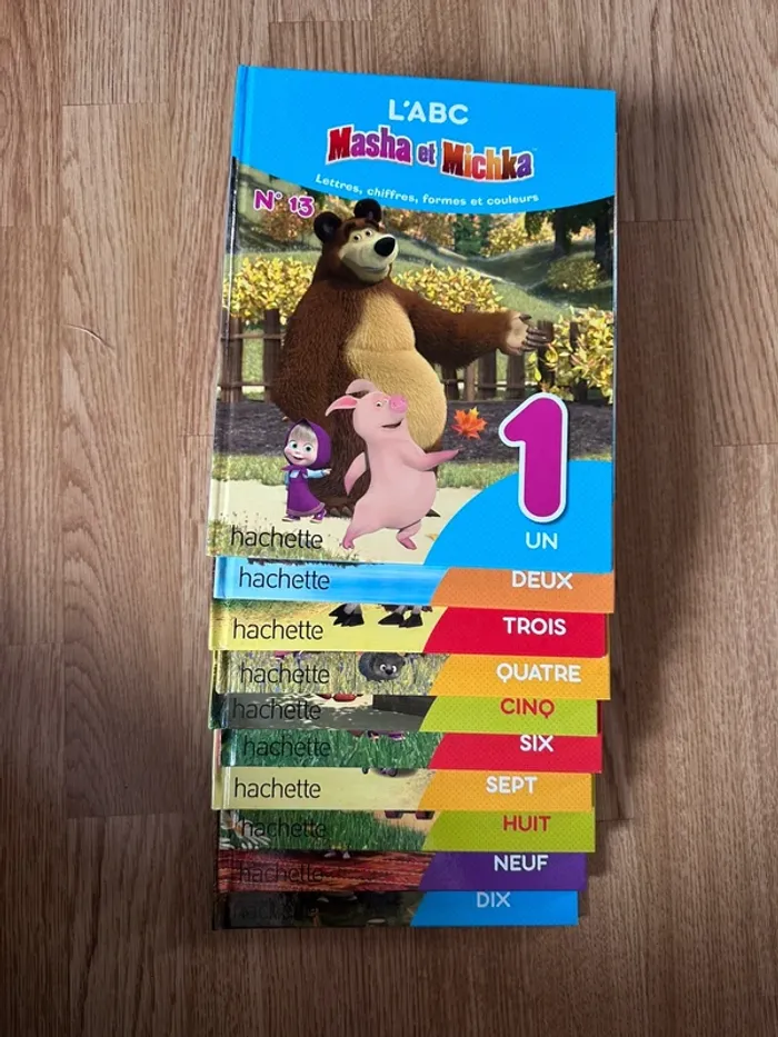 Livres masha et michka