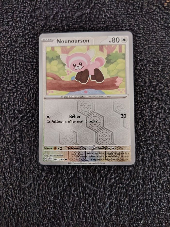 Carte Pokémon Nounourson