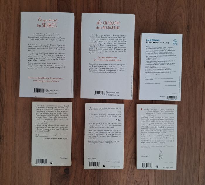 Lot 3 romans de Laure Manel et 3 de Marc Levy - photo numéro 2