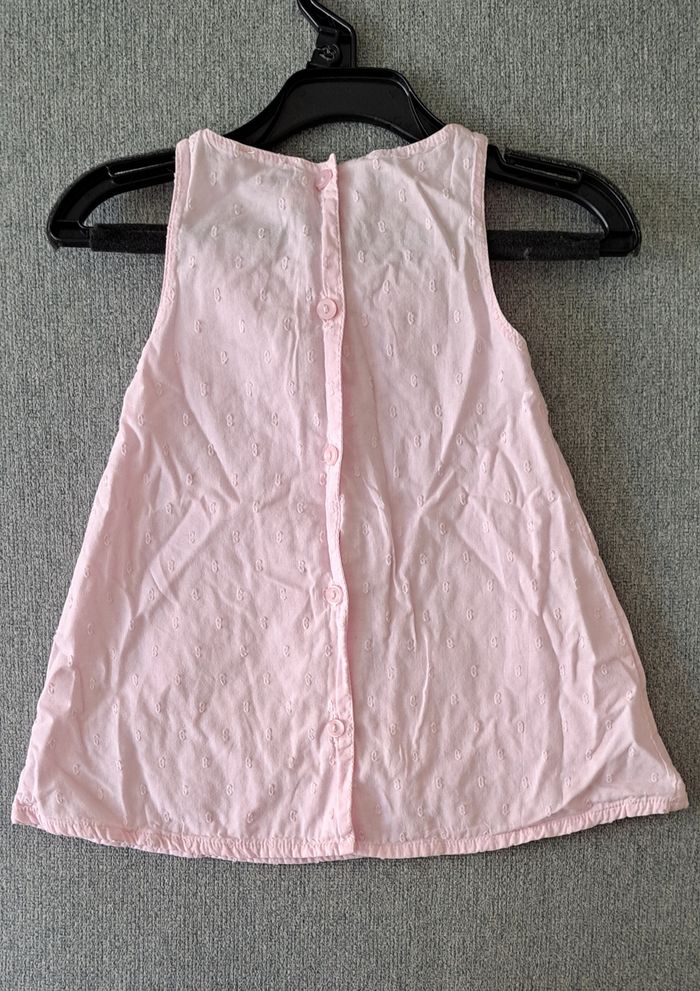 Belle robe rose pâle 6 mois - photo numéro 2