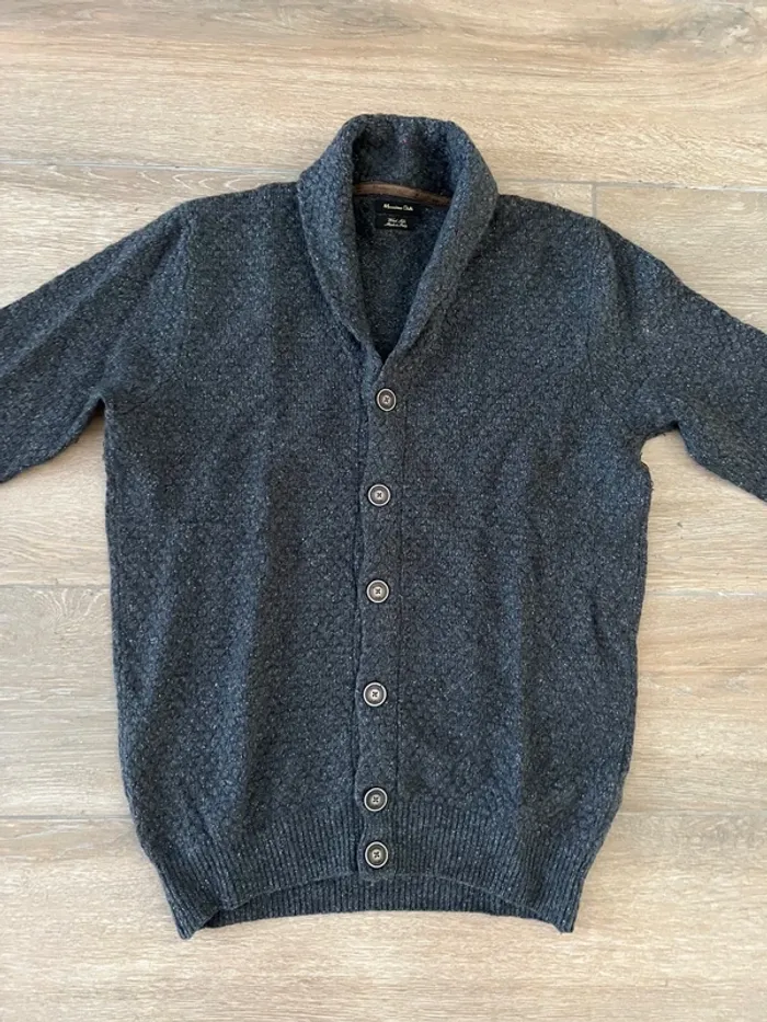 Cardigan en laine Massimo Dutti