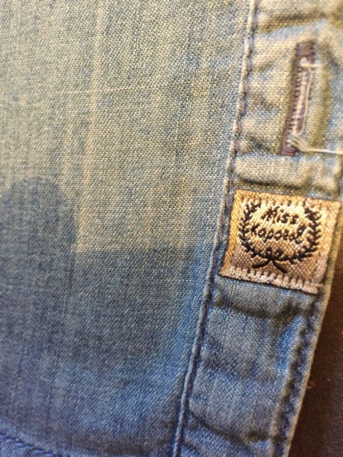 Superbe chemise fille Kaporal 12 ans jeans souple - photo numéro 10