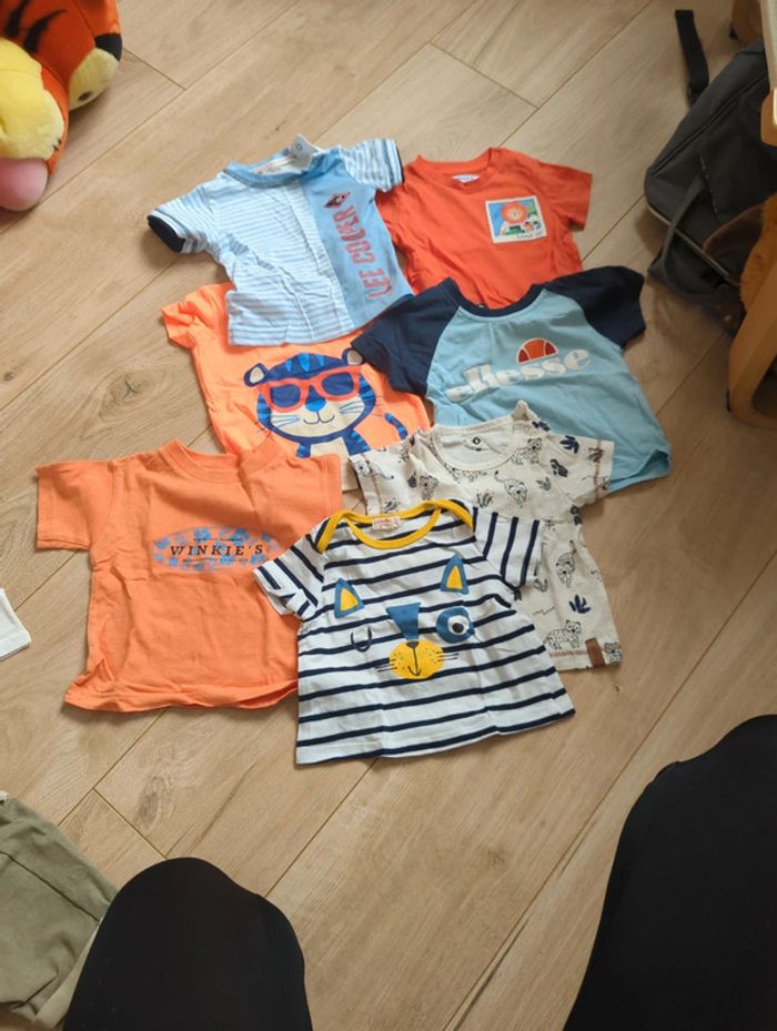Lot de 7 t-shirts