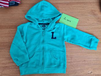 Gilets zippé  TAO 2 ans