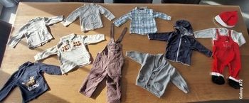 Vends lot vêtements bébé garçon 12 mois