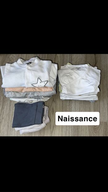Lot vêtements bébé garçon