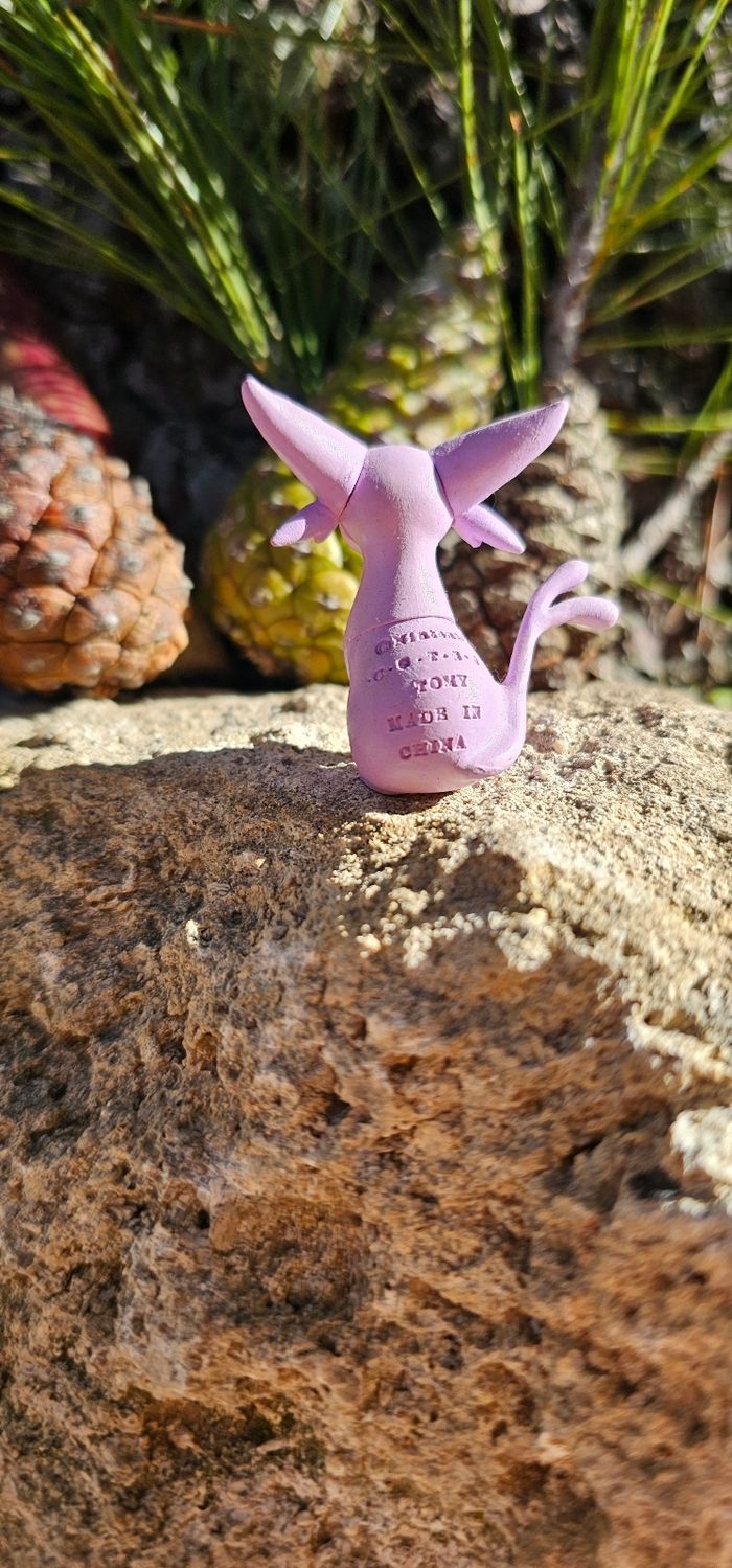 Super figurine Pokemon Nintendo tomy Évolution de Évoli mentali - photo numéro 3