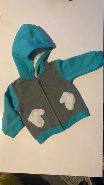 Gilet doublé fourrure 9 mois