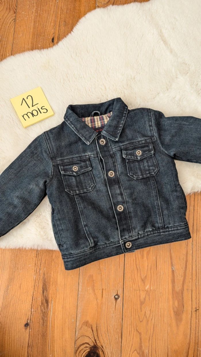 Veste en jean 12 mois