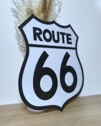 Route 66 Cars relief 24x22cm Excellent état Fan Art Wall Art Pixar
