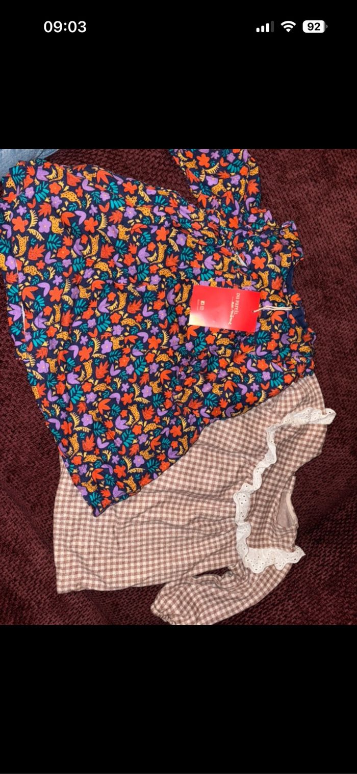 Lot 2 belles robes automne-hiver