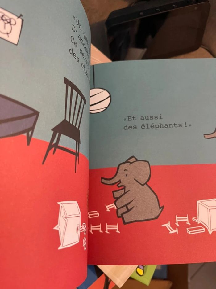 Livre école des loisirs petit éléphant à un ami - photo numéro 2