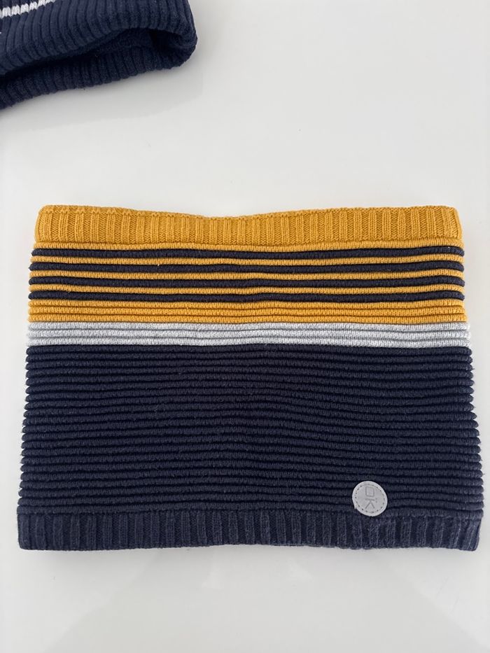 Bonnet et tour de cou garçon okaidi - photo numéro 4