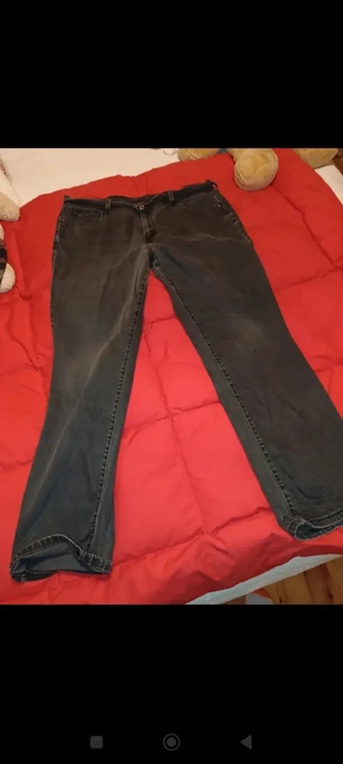 Sublime jean Levi's femme gris noir taille 46 - photo numéro 3
