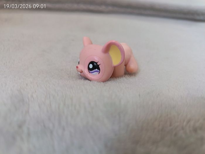 Littlest Pet Shop - Souris Rose #1202 - Authentique Hasbro - photo numéro 2