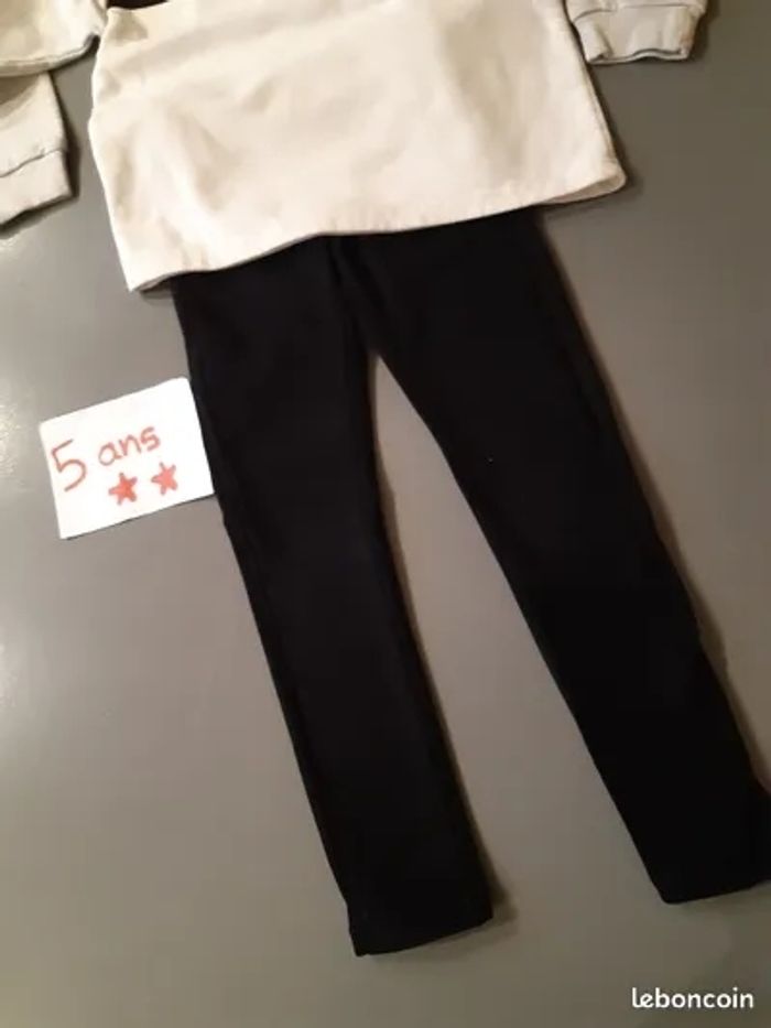 Sweat et legging fille 5ans - photo numéro 2