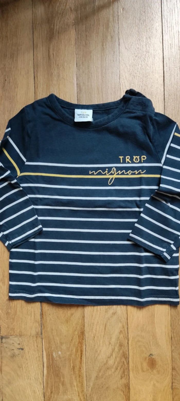 Lot Haut manches longues 2ans - photo numéro 2