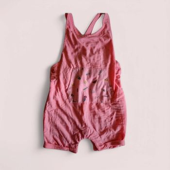 🩷 Combinaison rose pour bébé fille, taille 6 mois.