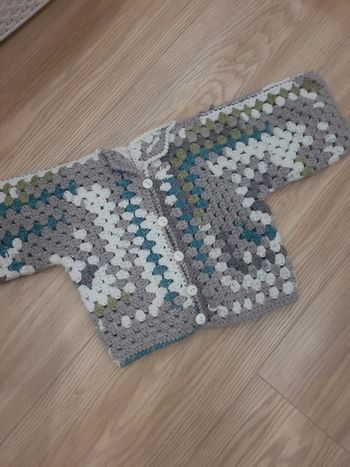 Gilet fait main