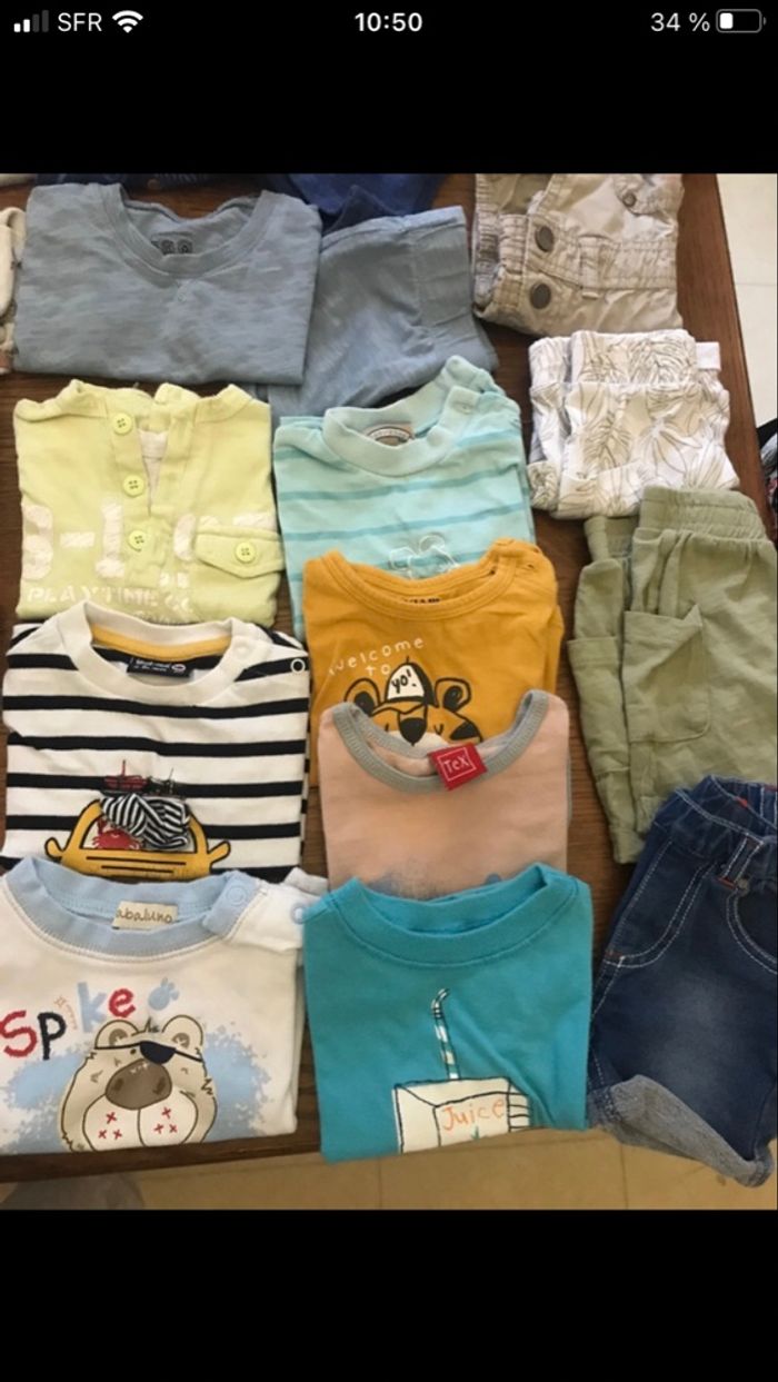 Lot vêtements bébé garçon été 1 et 3 mois - photo numéro 10