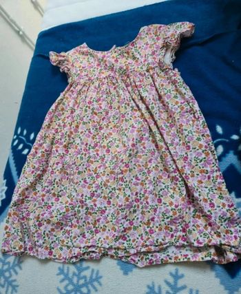 Robe fleurie vertbaudet 